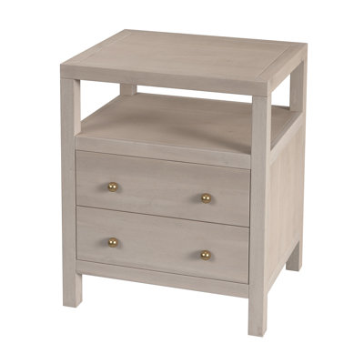 Butler Nora 2-Drawer Nightstand & Reviews | Perigold